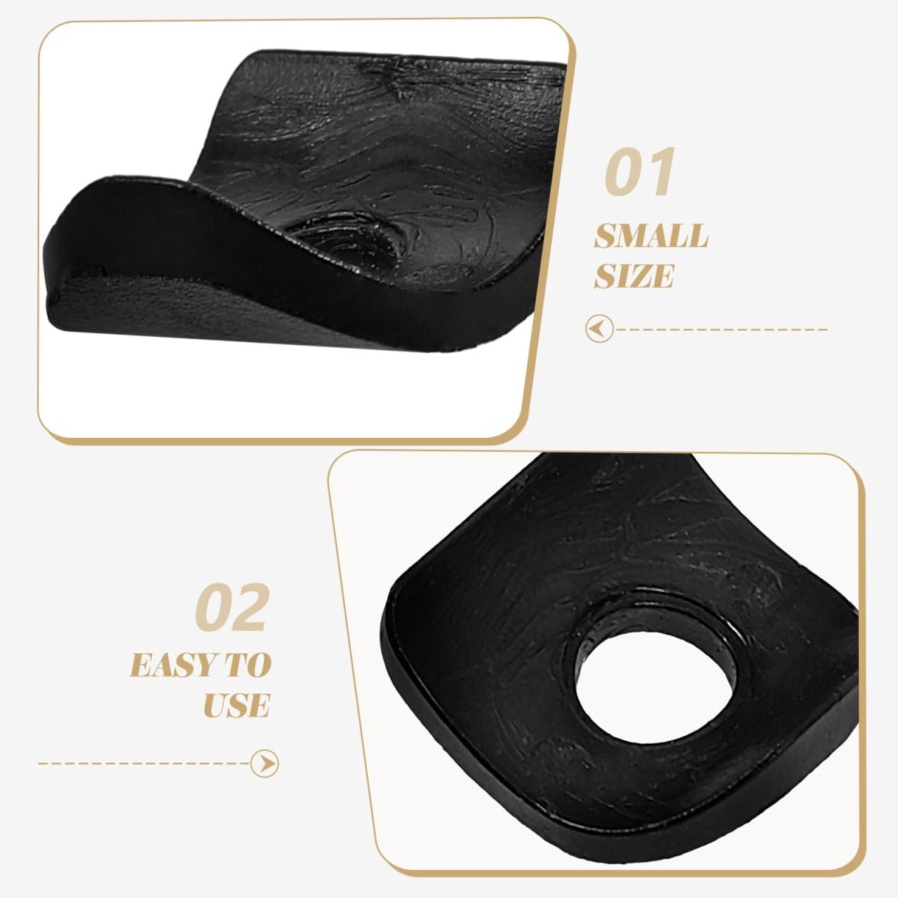 Mipcase 60pcs Bike Seat Clamp Washer Gasket for Mountain and Folding Rubber Cushions Compatible Seatpost Enhanced Stability and Comfort