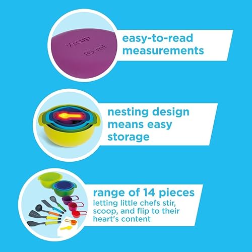 Miniatura 5 de Casdon Accesorios de cocina  Juego de 14 accesorios de cocina coloridos para niños a partir de 3 años  Fomenta el aprendizaje y la creatividad