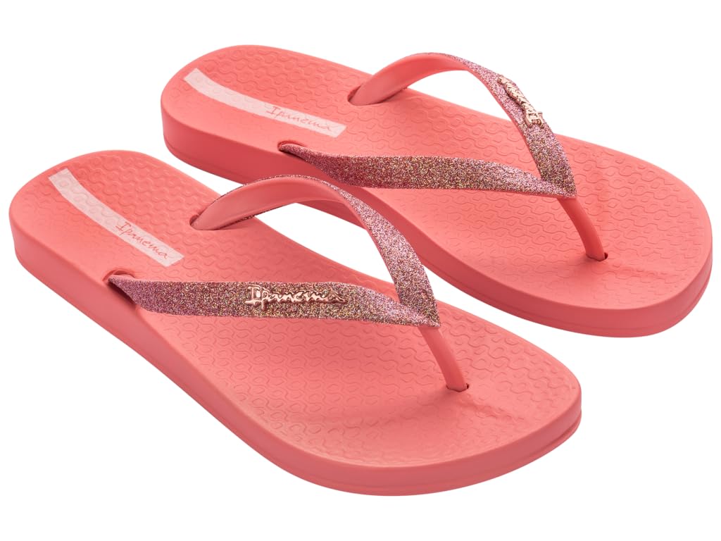 Ipanema Women's Anat Lolita FEM Flip Flops, Pink/Glitter, 39 EU, Pink Glitter, 7 UK