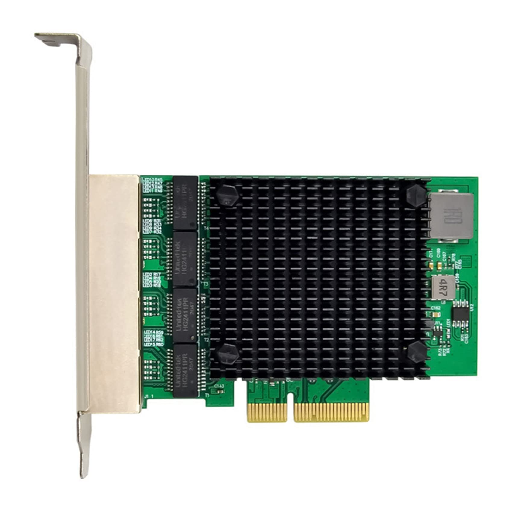 PCIE X4 2,5G RTL8125B karta sieciowa serwera karty sieciowej Ethernet 4 porty karta sieciowa Ethernet