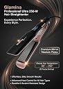 Glamina Professional Wide Ultra 250°C Professional Hair Straightener Mirror Titanium Plates ULTRA 250-W gallery image