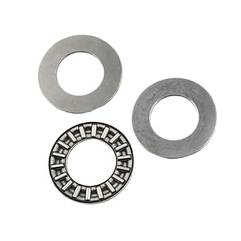 1SET AXK0821 AXK1024 AXK1226 AXK1528 Thrust Needle Flat Roller Bearings with Two Washers BallMR-04