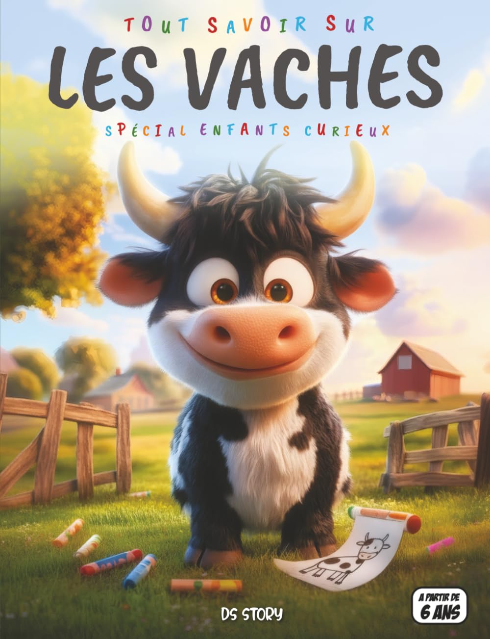 Tout savoir sur les Vaches – Spécial enfants curieux: Découvre la vie fascinante des vaches, leurs habitudes, leurs secrets et leur rôle dans la nature