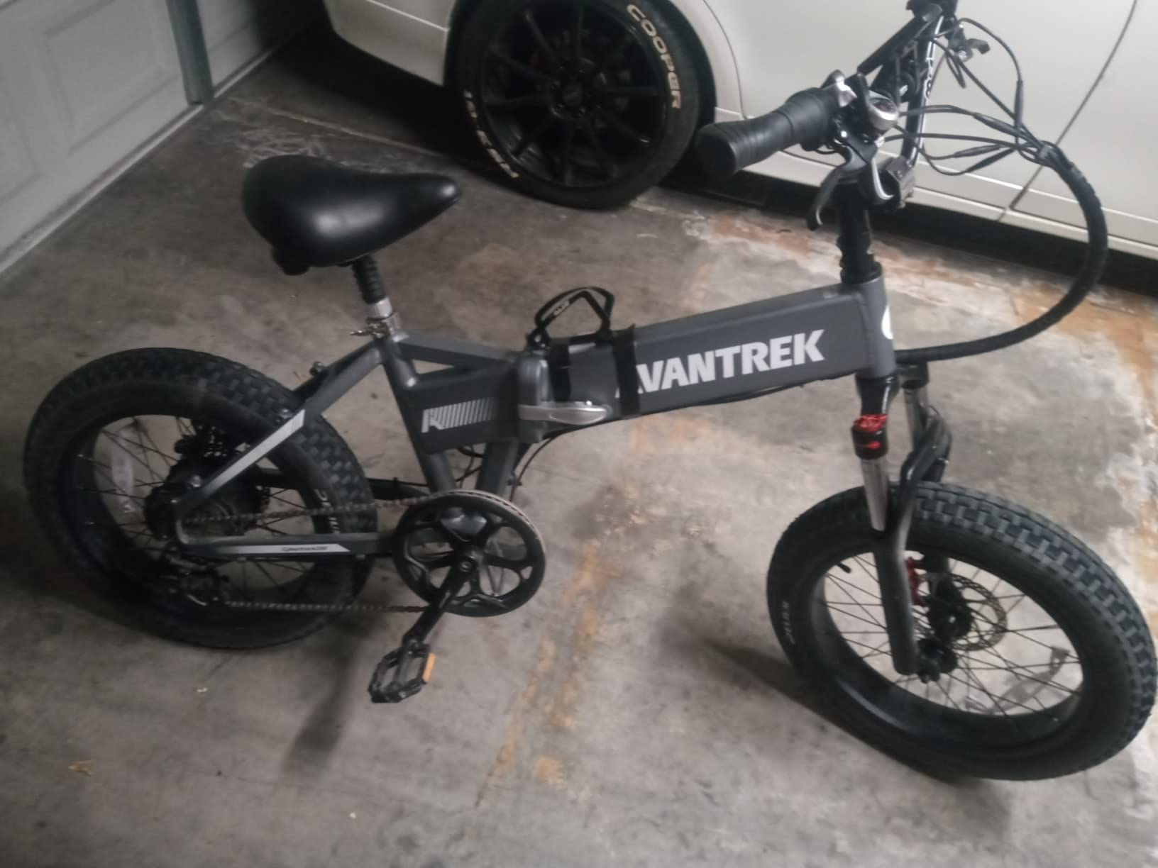 35/mo Finance AVANTREK Cybertrack 200 Electric Bike for Adults, 1.5X