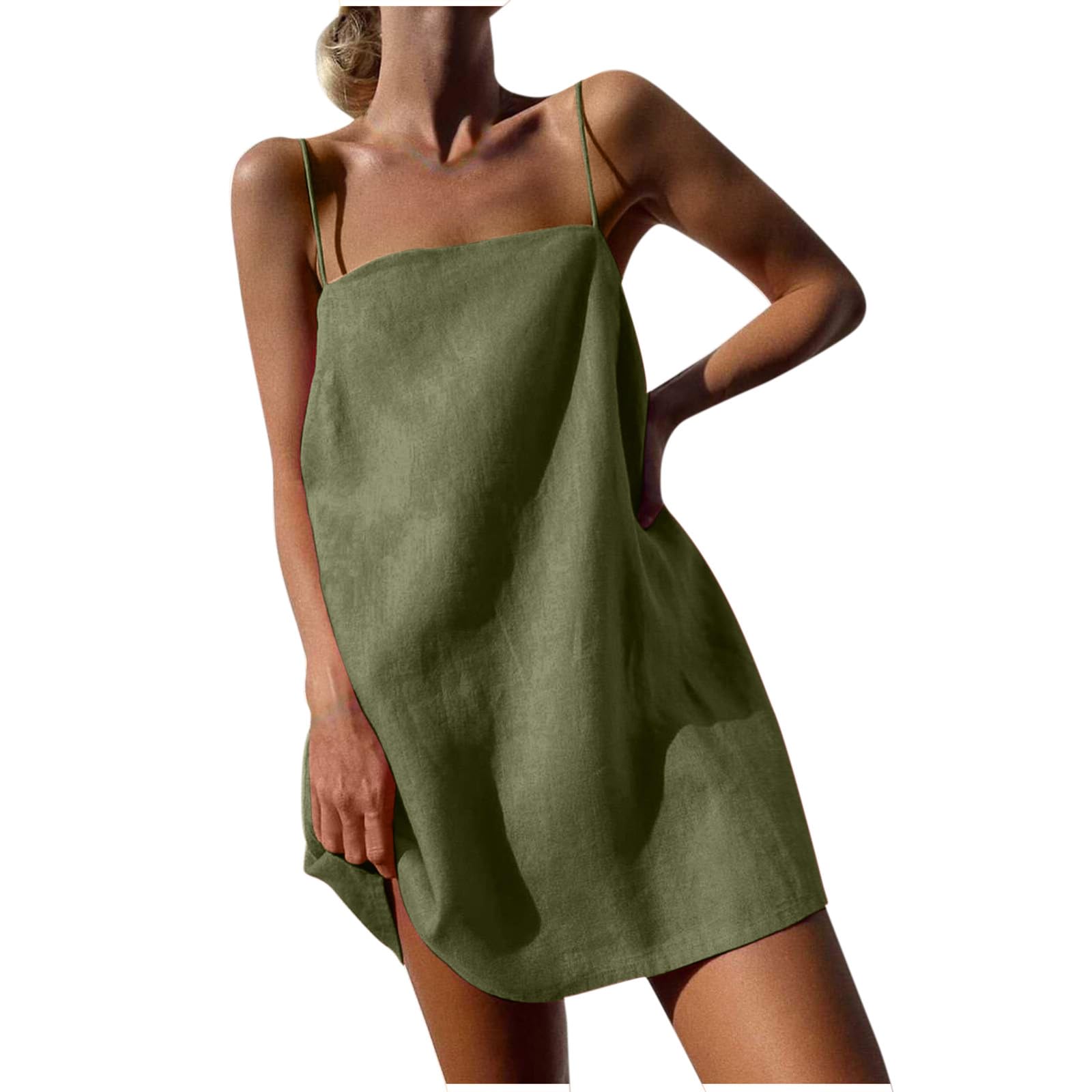 minimal thin cami dress / maison celon