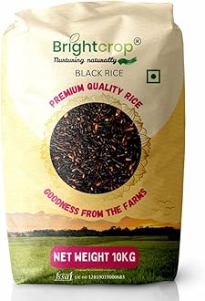 Organic Black Rice | Chak Hao (10KG Pack)