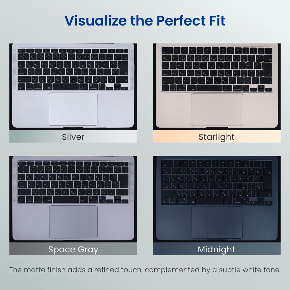 Trackpad Protector For MacBook Air 15" M3 (2024)/ M2 (2023-2022), A2941 - View #3