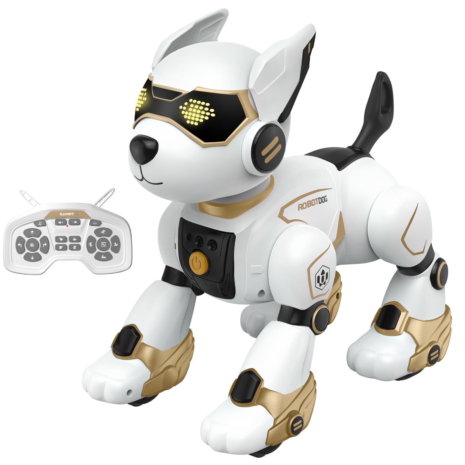 Amazon.com: PeachLeaf Robot Dog Toy for Kids, Programmable
