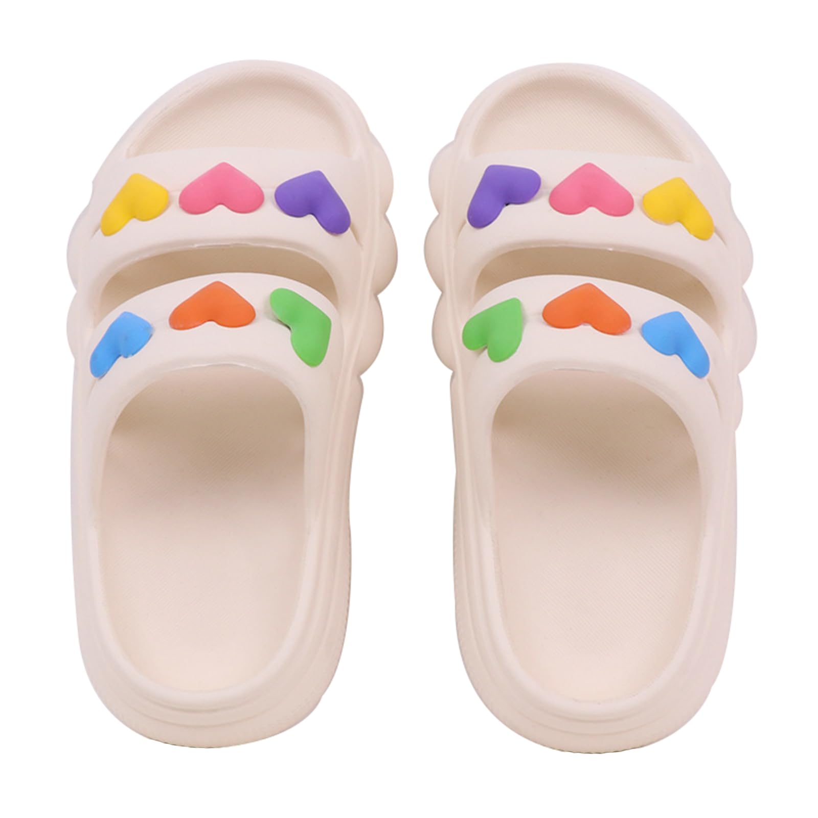 Yeeteepot Chanclas de Playa para Niña Zapatillas de Baño Mujer Antideslizante Zapatos de Piscina Verano Casa Mules Sandalias Ligero Slippers