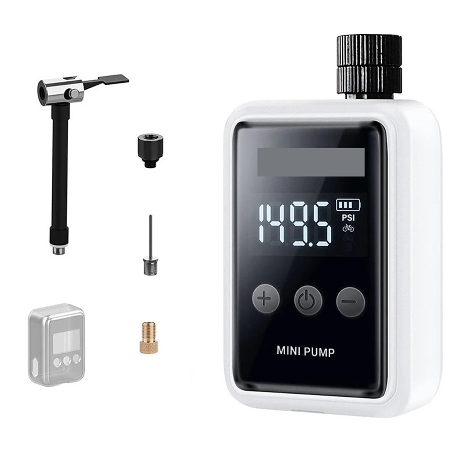 Mini compresor portátil 150 PSI para inflar ruedas de bicicleta en tus escapadas de montaña 6