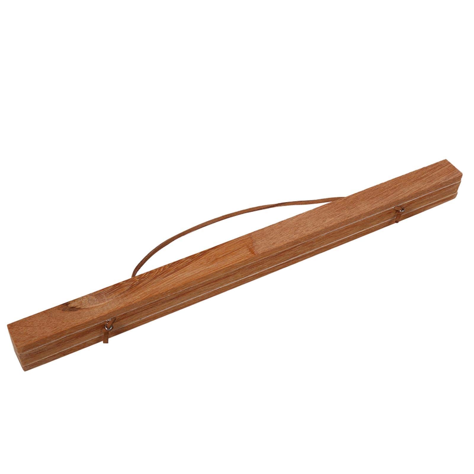 Supporto Magnetico Per Poster 30 Cm – Barra In Legno Con Magnete E Corda, Riutilizzabile E Senza Danni, Colore Nero