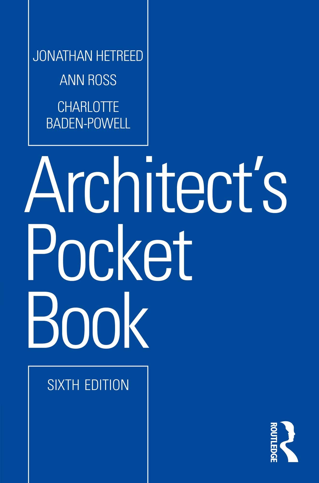 Architect's Pocket Book guide de chantier pour concevoir vos plans d'architecture