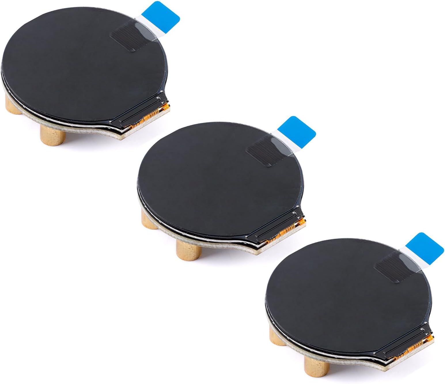 Amazon.com: JESSINIE 3Pcs 1.28 Inch TFT LCD Display Module Round GC9A01 ...