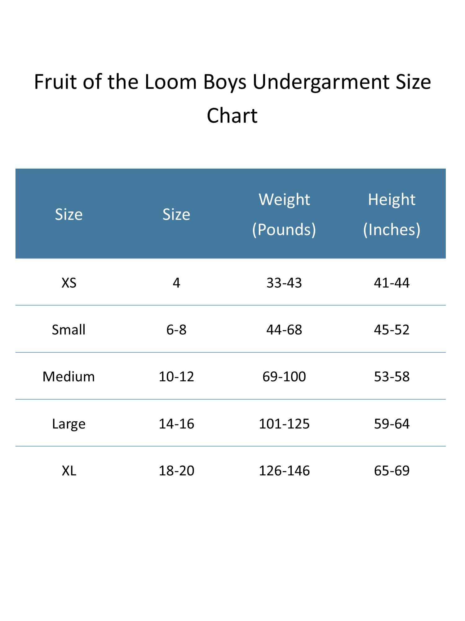 Fruit of the Loom Boys White Tank Top A-Shirts 5 Pack, XL, White