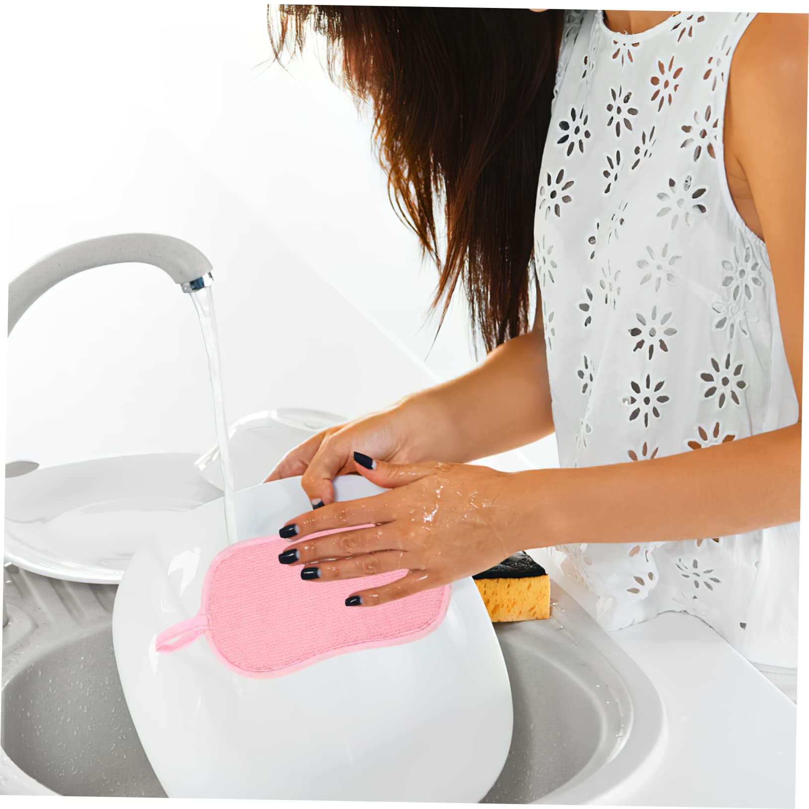 minkissy 20stücke Multifunktionale Dual Side Scrub Schwämme Kratzfreie Reinigungsschwämme Für Küche Geschirr Und Töpfe Für Sicheres Wischen Und Schrubben Langlebig Und Vielseitig
