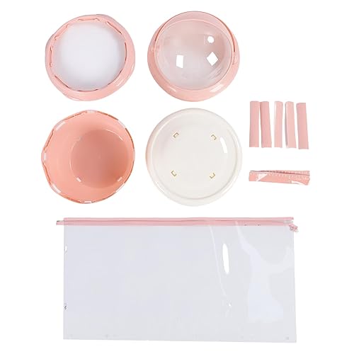 Miniatura 5 de Aramox Stuffed Animal Storage Tube, Transparent Plush Toy Organizer with Zip, Large Capacity for Kids Rooms