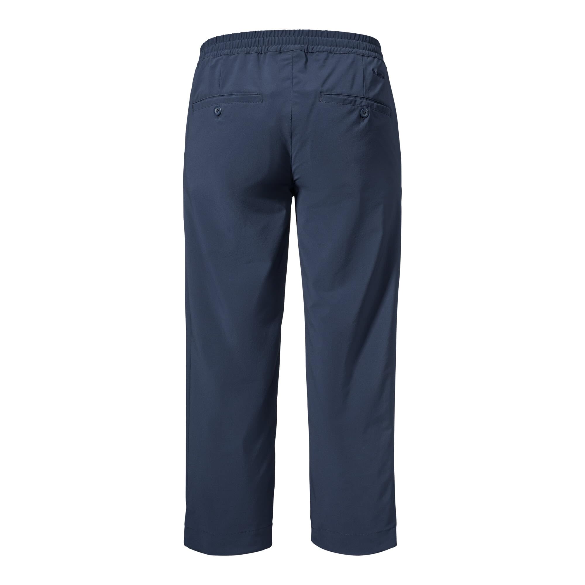 Schöffel Damen Pants Rangun L, atmungsaktive Outdoor Hose für Freizeit und Trekking, robuste 3/4 Hose mit 2-Wege-Stretch