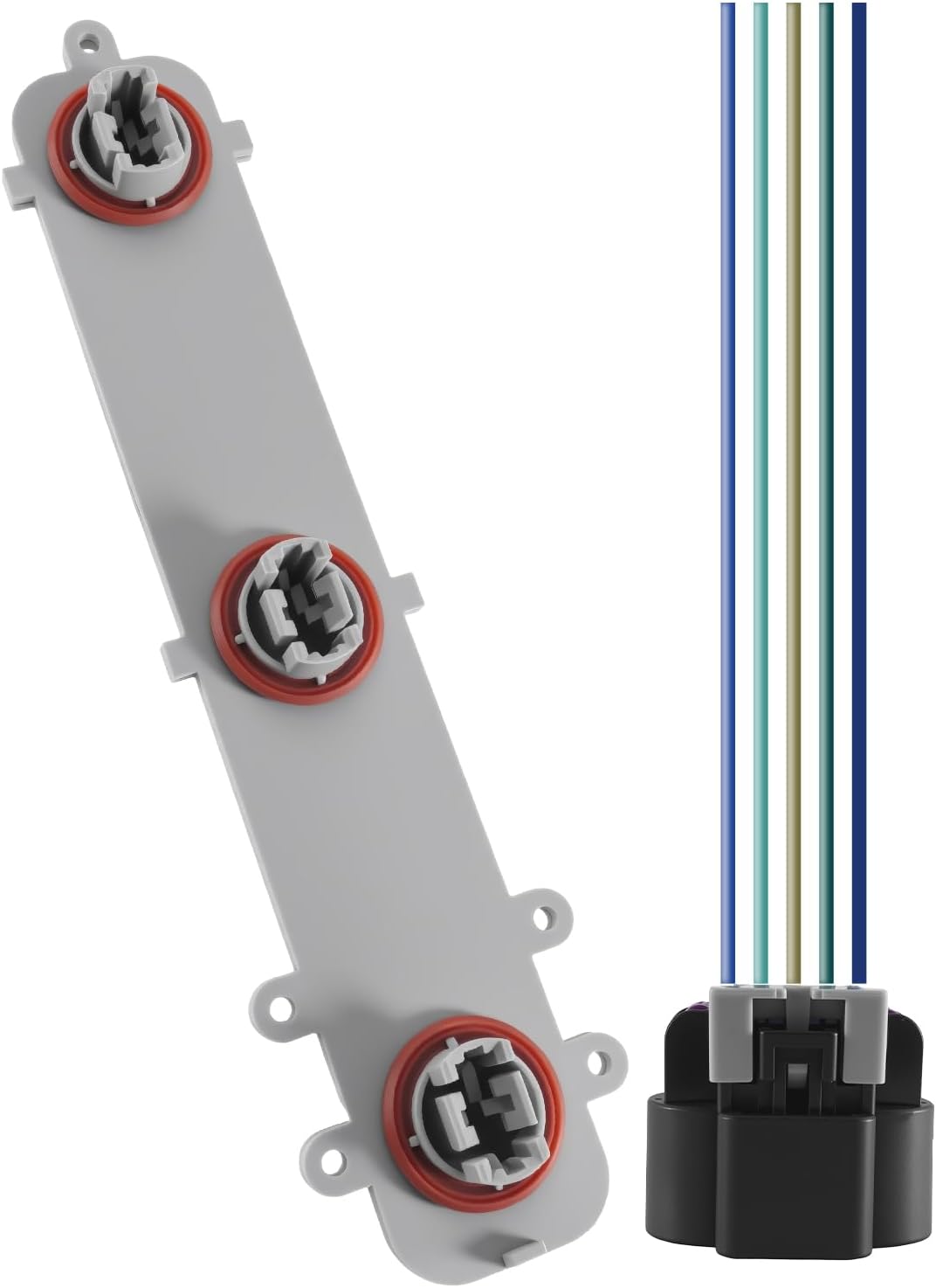 Pair of Tail Light Socket Circuit Connection Control Board Fit for Dodge Ram 1500 Truck 2002-2006 & 2500 3500 Pickup Truck 2003-2006, Replace 55077346AA 55077346AA