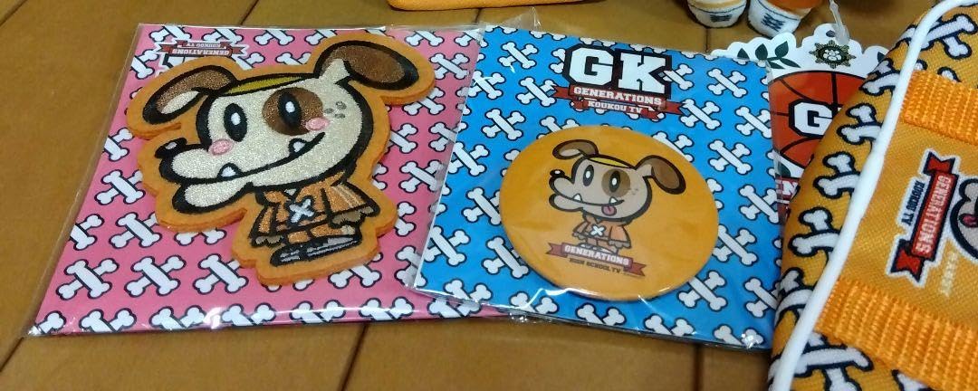 ジェネレーションズ マスコット ペンポーチ パスケース