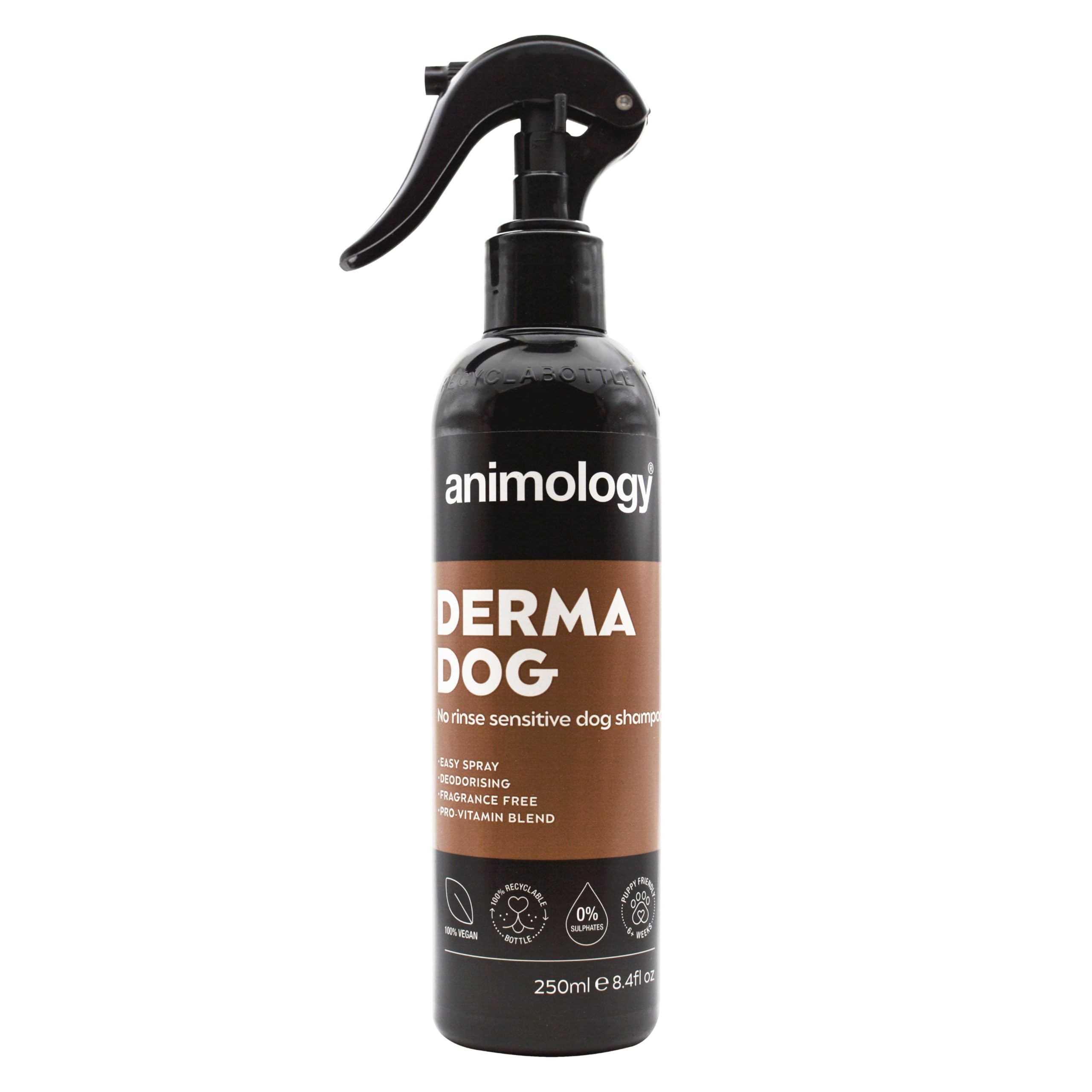 Animology Derma No Rinse Shampoo For Dogs - 250Ml