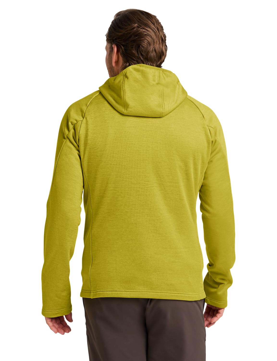 Jack Wolfskin Herren Peak District Hooded Fz M, Chartreuse, XL EU – Ansicht 2