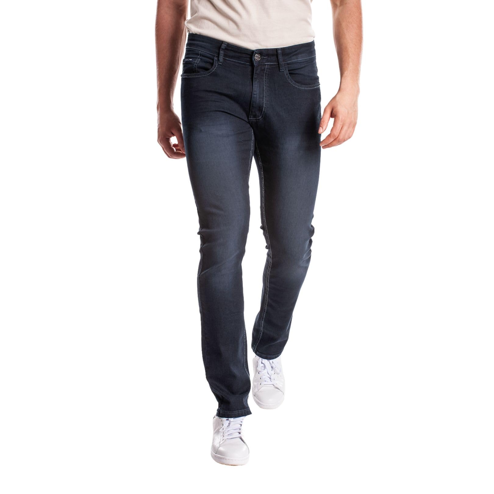 Rica Lewis Jeans Stretch Fibreflex® Rl80 Coupe Droite Ajustée Surteint Vito - Jeans - Classique - Homme