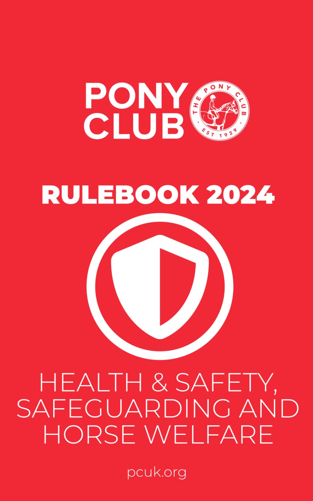 The Pony Club Rulebook 2024 Health And Safety Safeguarding Horse