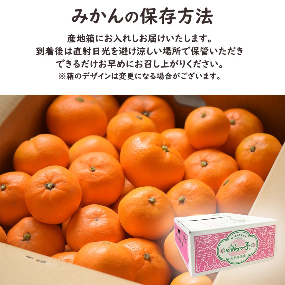 Amazon.co.jp: ゆらっ子みかん ゆらっこみかん ケース 箱売り 和歌山県