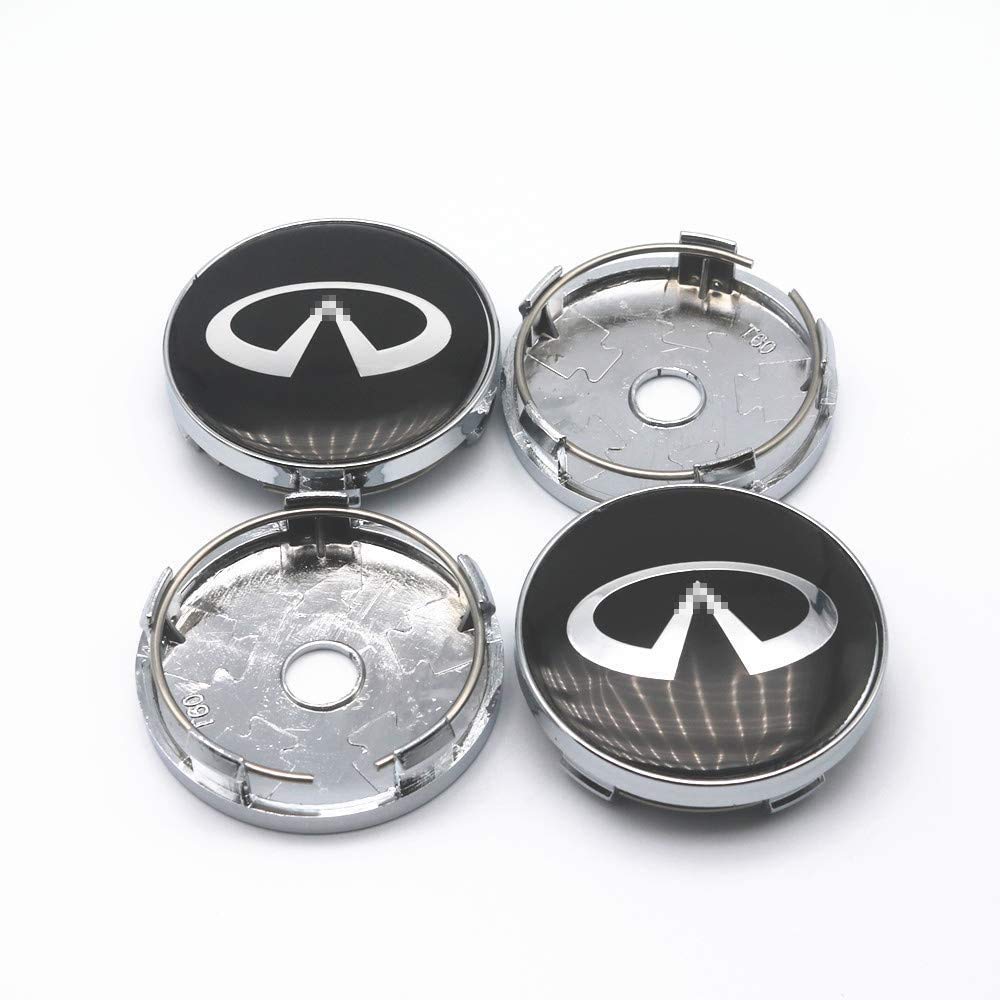 02-06 Cadillac Escalade 17" Aluminum Wheel Center Caps - 6 Lug Set Of 4, Machined Silver Finish