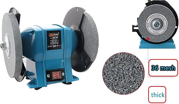 Wet Bench Grinder, Wet Bench Grinder, Fully Transparent PC Goggles, Induction Motor, Silent Effect, Grinding Wheel Diameter 125/150/200MM, Aluminum Alloy Metal Base,125