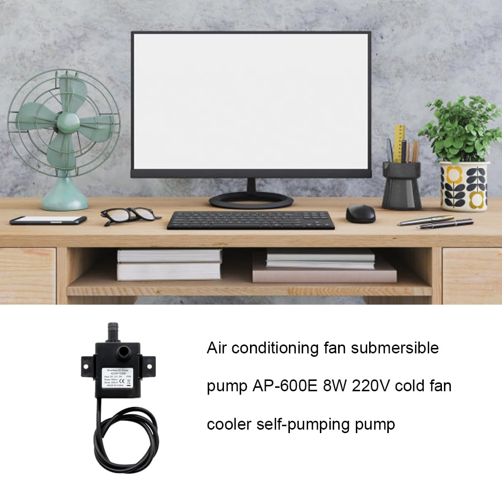 Geardeangloow 10 zestaw DC 12 V pompa chłodząca woda zamiennik DIY akcesoria chłodzące wodoodporne PC bezszczotkowe pompy komponent komputerowy modyfikacja styl 2