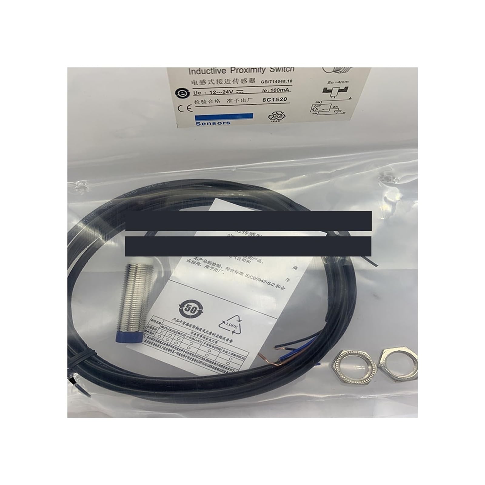 Capteur XS212BLPBL2C commutation rapide et fiable pour la détection M12