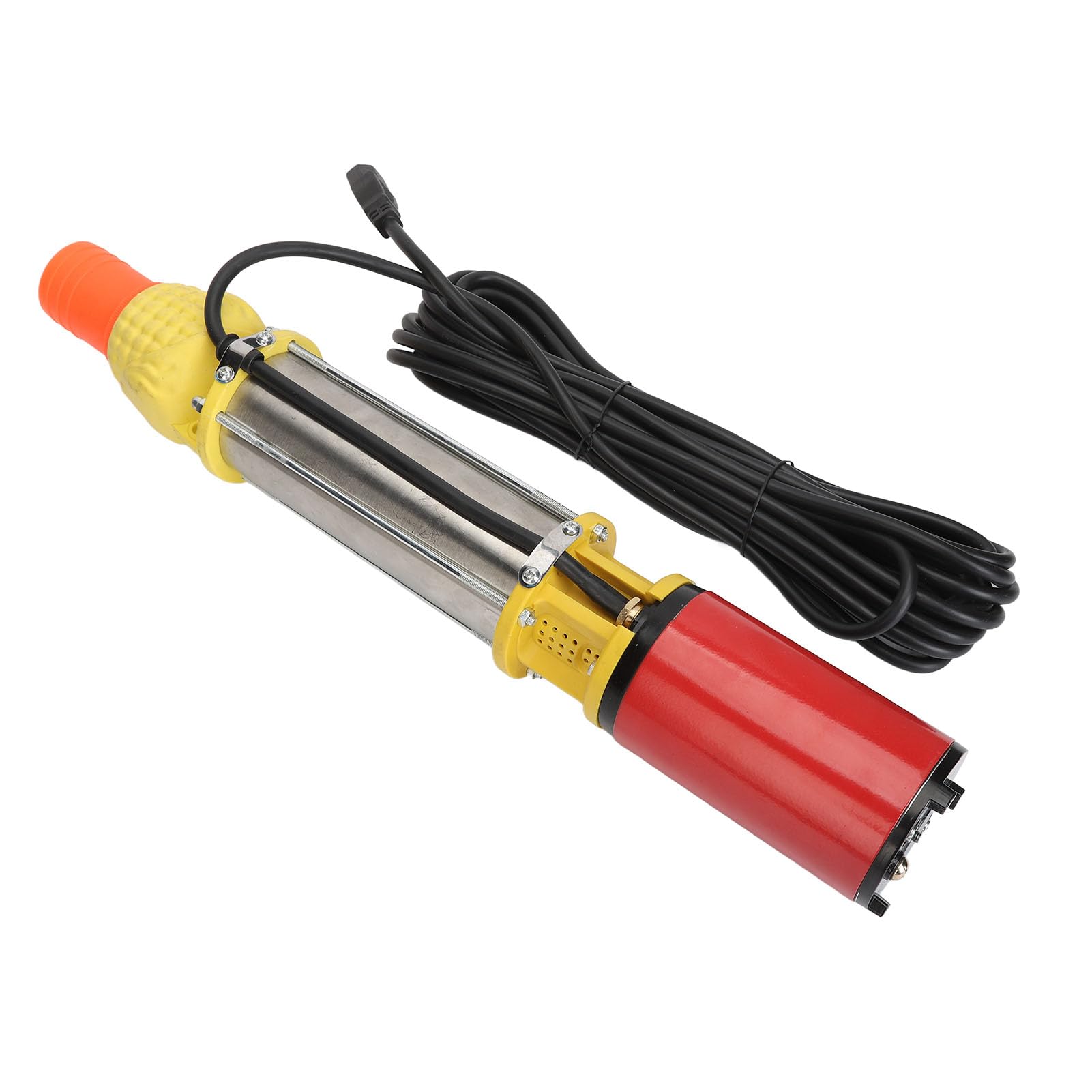 Cocoarm Bomba de Agua Solar Bomba Sumergible de Acero Inoxidable DC 48V 400W 25m Elevación 6m3 H para Riego Estanque Granja Jardín Transferencia de Agua