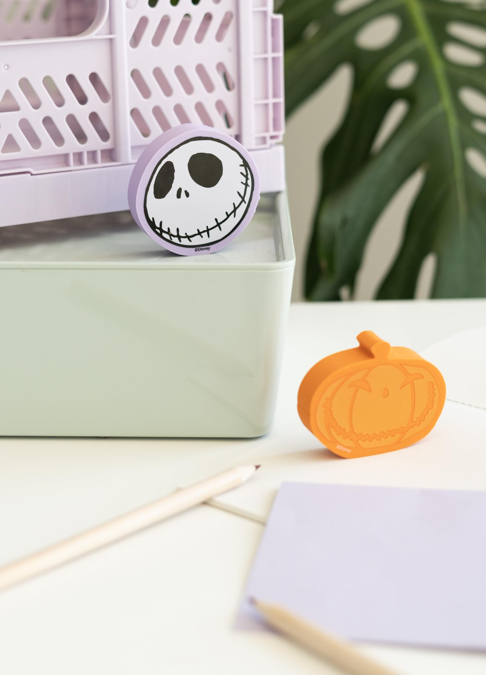 Gomme Da Cancellare Nightmare Before Christmas - Set Di 2 Gomme Jumbo Con Jack Skeletron | Ufficiale Disney - Foto 10