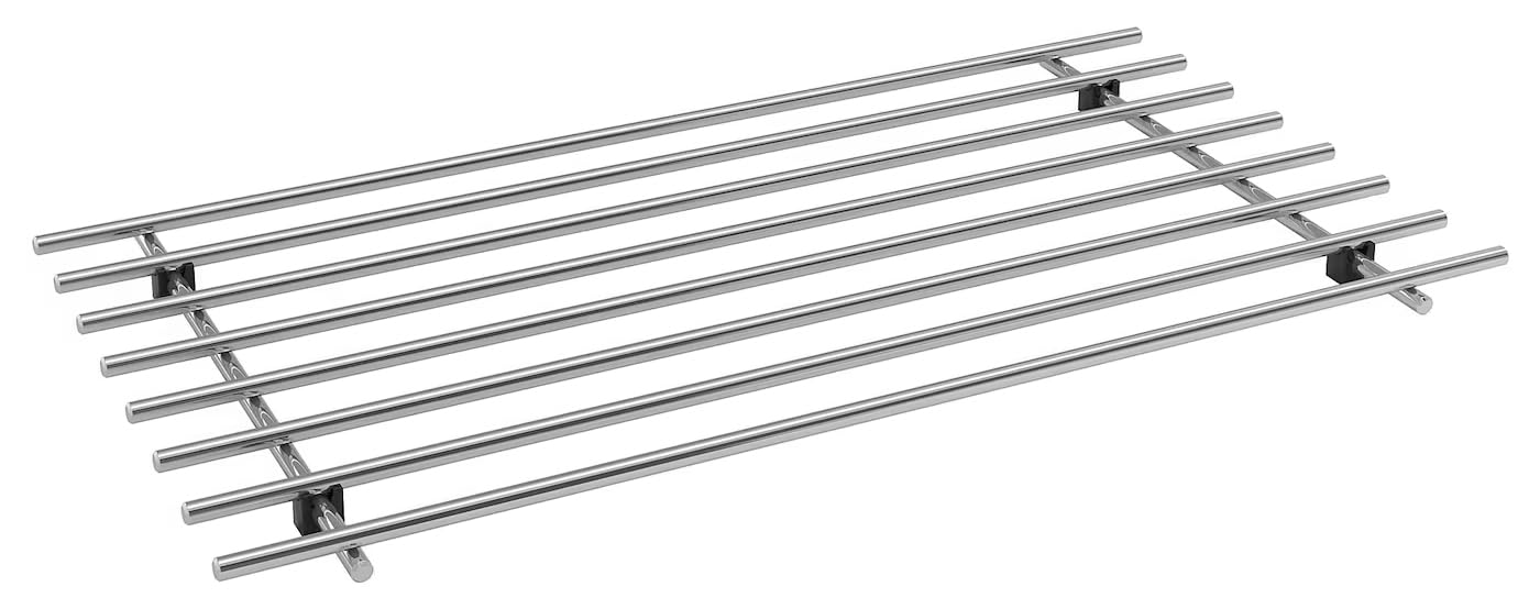 Ikea,One Size,TRTAZ11A LAMPLIG - Trivet, stainless steel - 50x28 cm, Silver