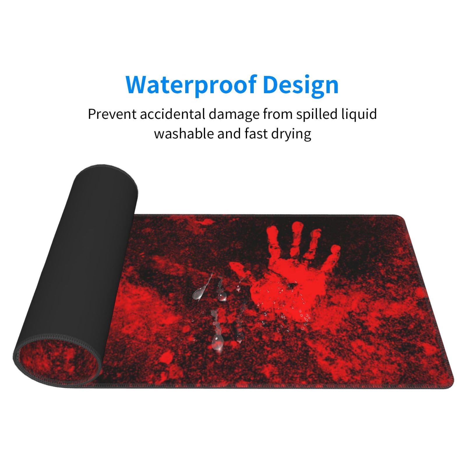 Amazon.com: Halloween Scary Horror Red Blood Spatter Bloody