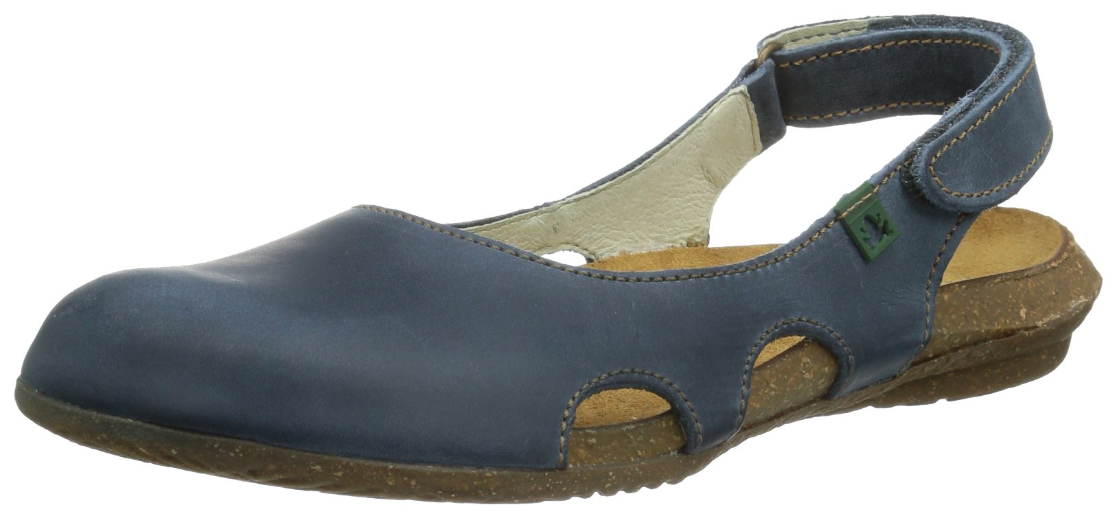 El Naturalista Womens Wakataua N433-Z Slingback Sandals, Egeo, EU 37 / US 7
