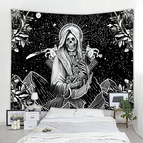 Tenture murale céleste grand format 150X200 tapis de mur pour décoration bohème