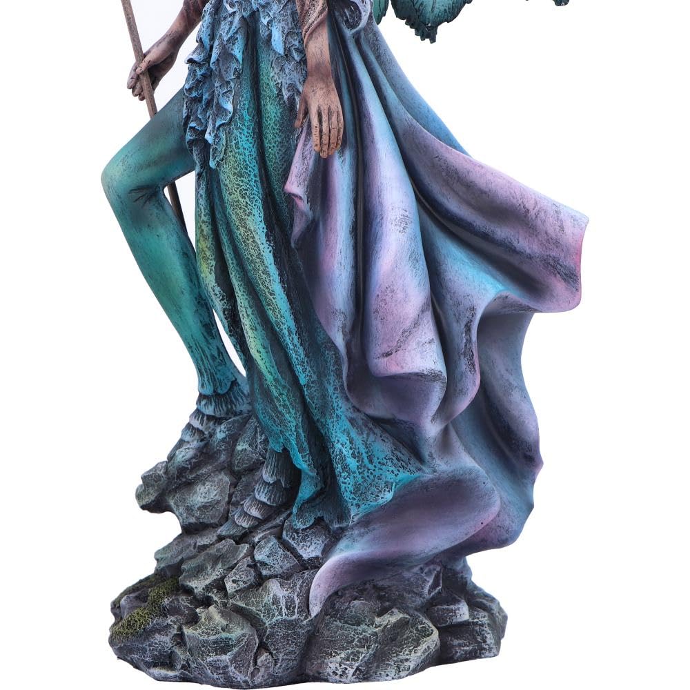 Nemesis Now Custode del cielo notturno | Original Nemesis Now Design, statuetta in resina dipinta a mano in stile gotico, decorazione da collezione