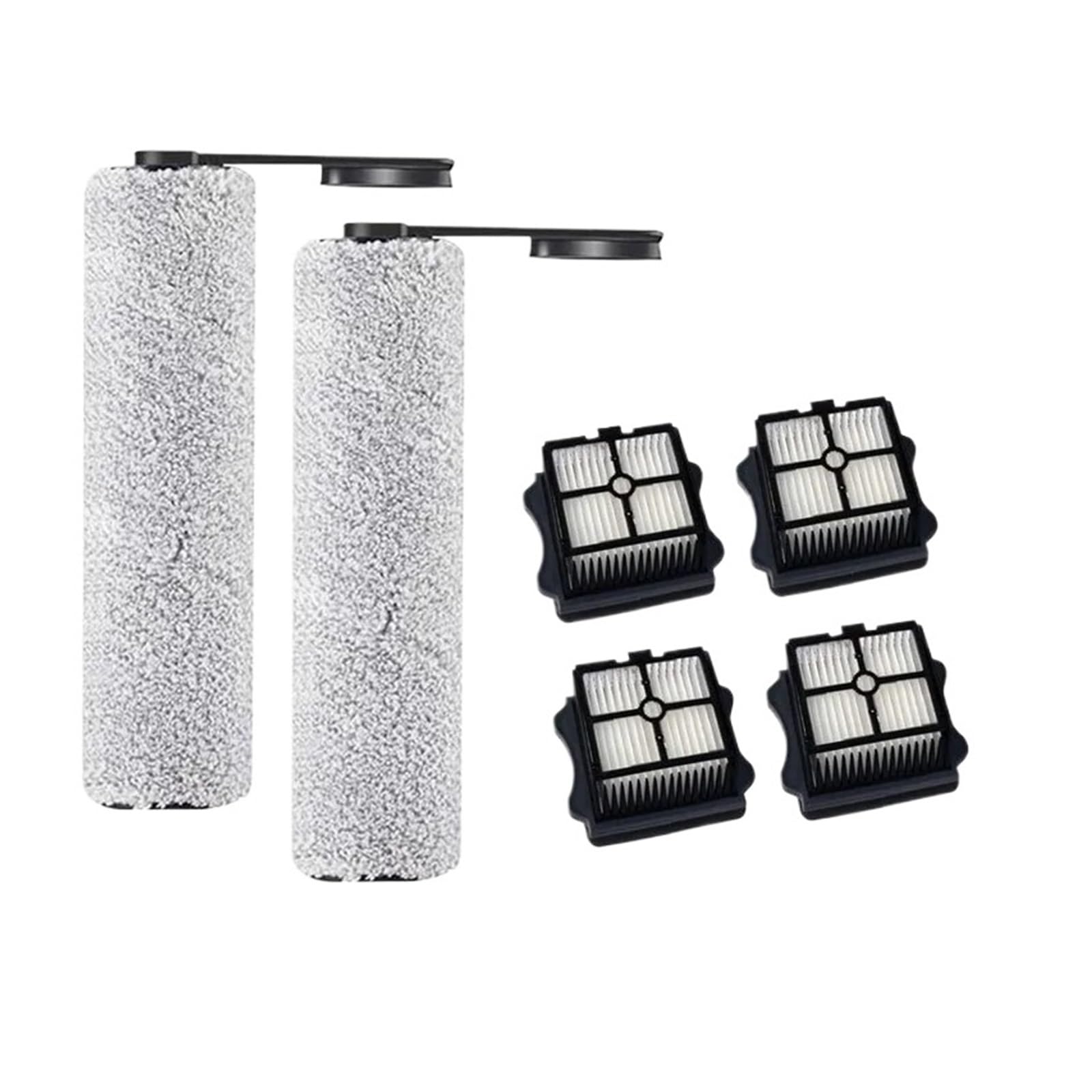 Compatible con Tineco Floor ONE S5 cepillo de rodillo suave y repuesto de filtro Hepa, accesorios de lavado en seco y húmedo, repuestos de aspiradora (Color : H)