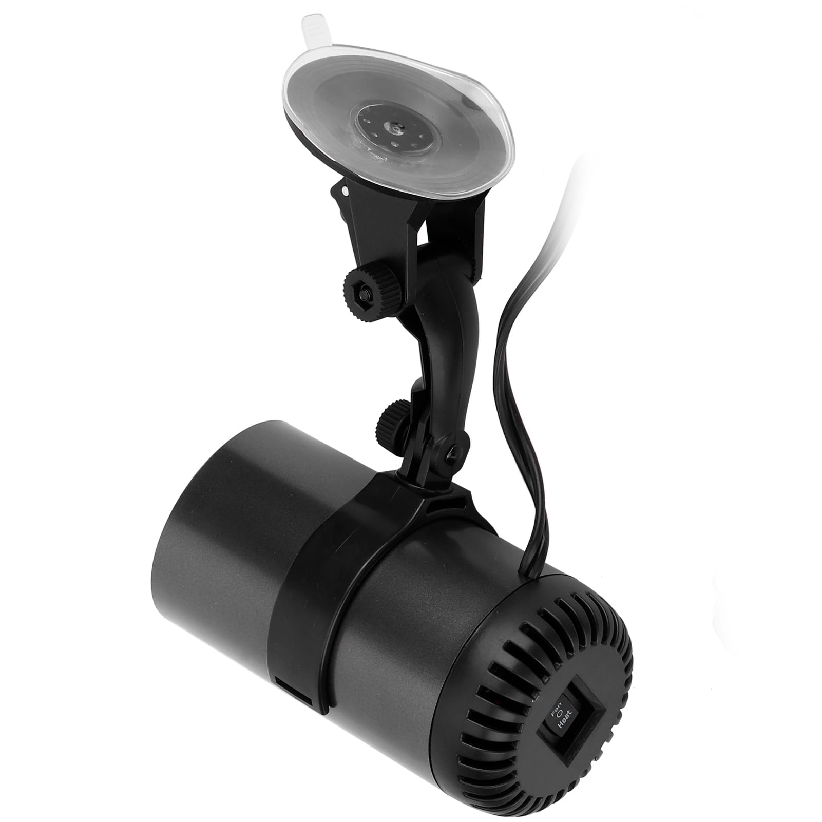 Riscaldatore per Auto da 150 W 12 V, Riscaldamento Rapido, Riscaldatore da 12 Volt con 2 Modalità di Temperatura, Riscaldatore da Campeggio con Supporto a Ventosa, Sbrinatore per Auto per Auto, Campeg