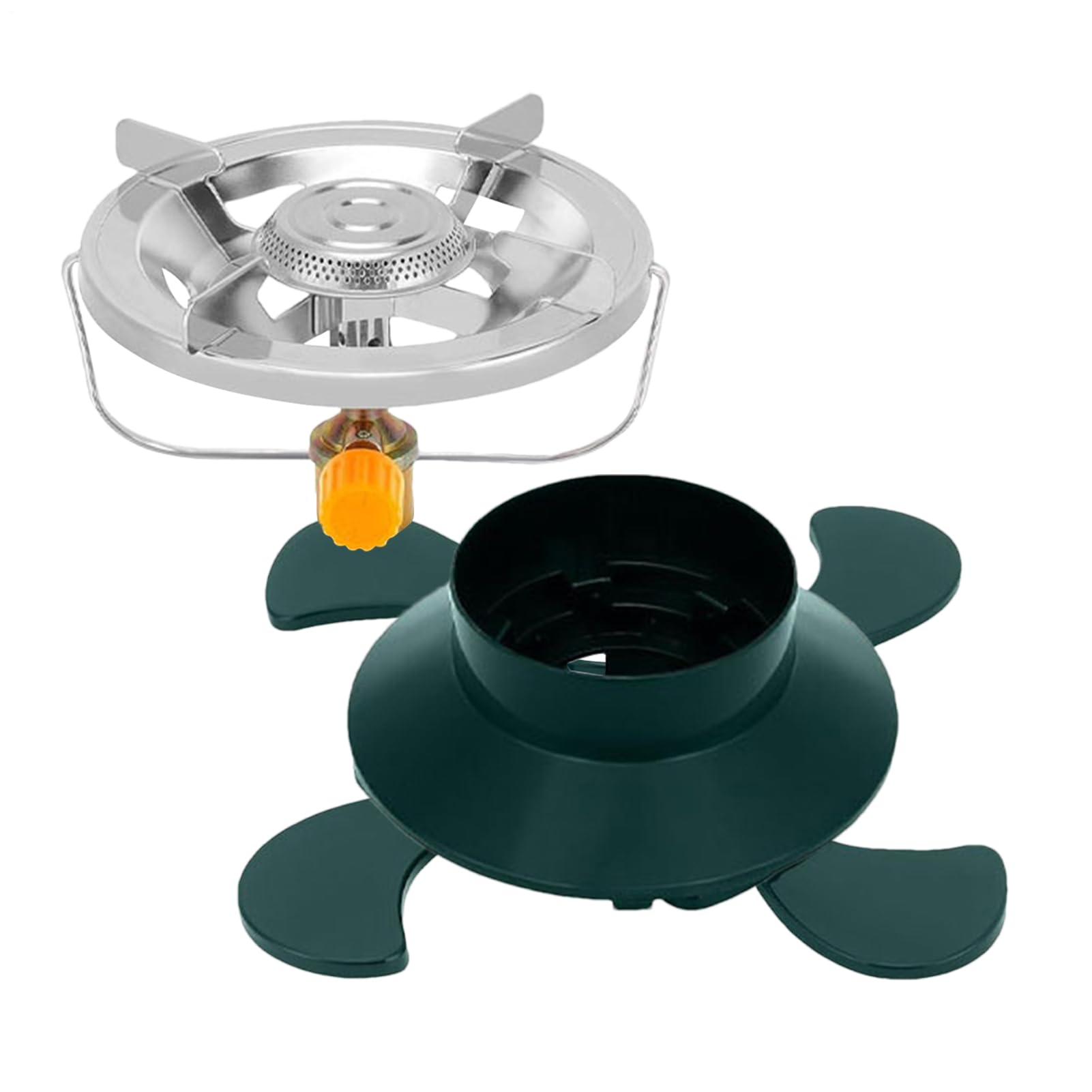 Base pour cartouche de cuisine randonnée contre la chute des plats