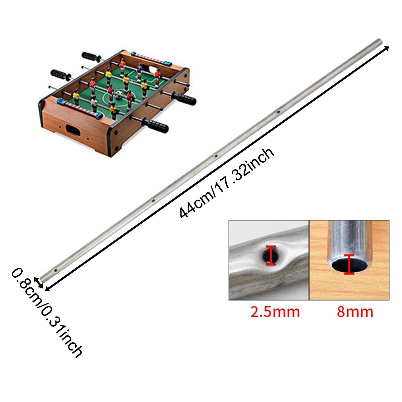 Aste di Ricambio per Biliardino 44 cm Diametro 8 mm Acciaio