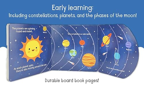 Cottage Door Press 9781646389254 Little Wonders Space - Introduction To The Solar System: Multi-Activity Children'S Board Book Including Flaps thumb #3