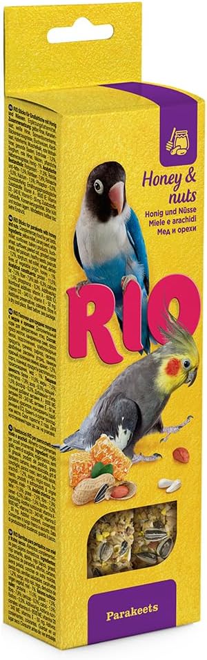 RIO Sticks for Parakeets with honey and nuts 2x75g