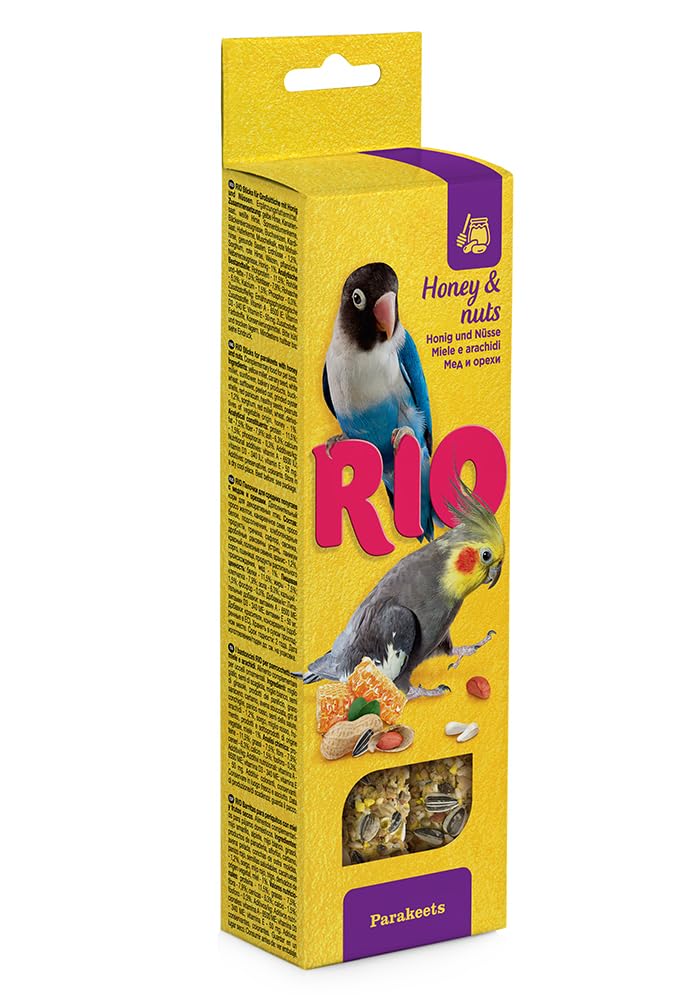 RIO Sticks for Parakeets with honey and nuts 2x75g