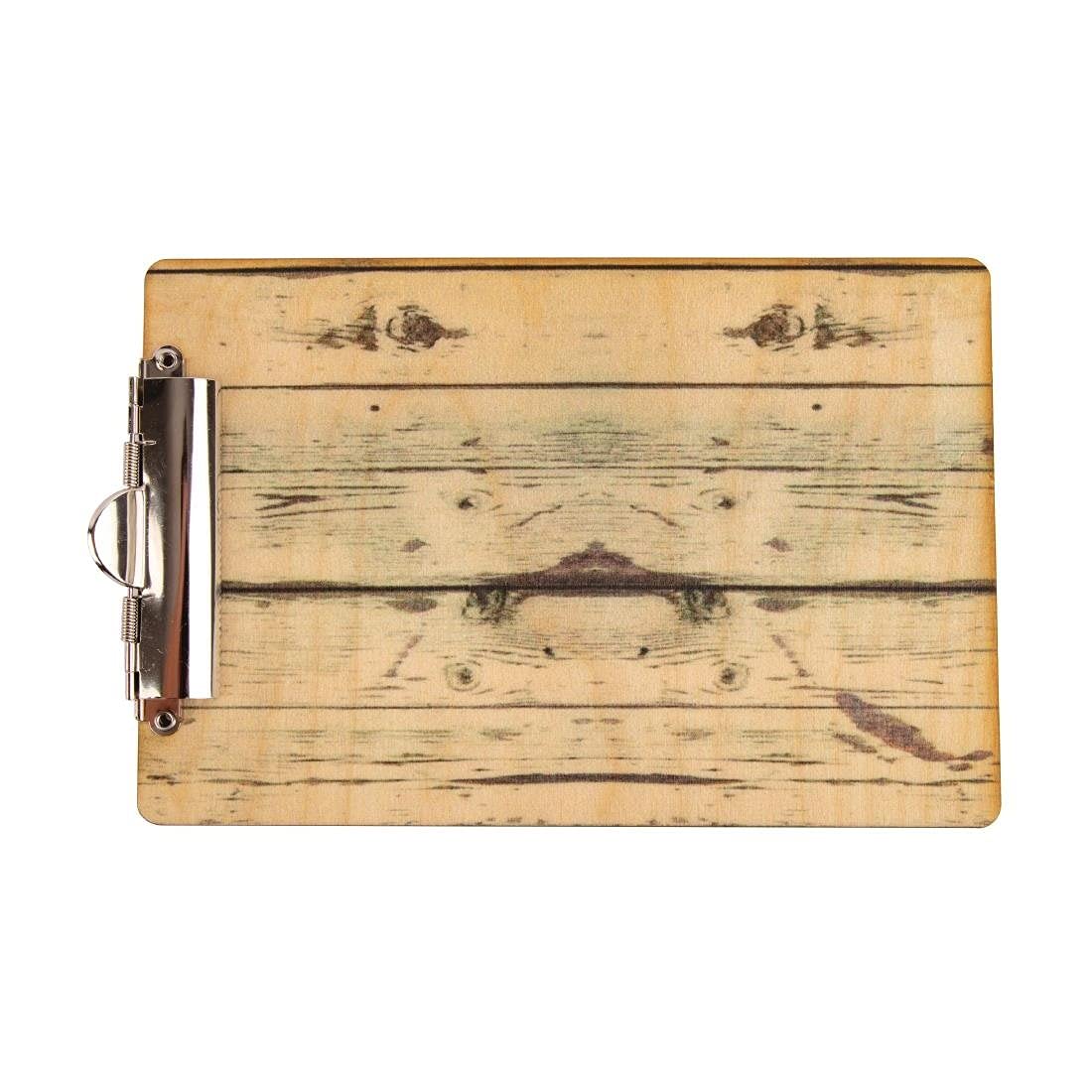 Efekt drewna A5 menu prezentacja podkładka 240 x 160 mm kuchnia zastawa stołowa
