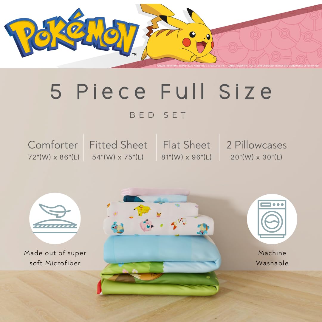 Amazon.co.jp: ポケモン フル寝具セット – キッズ 5点 スーパーソフト