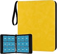 Vista 56 de Carpeta Mini de Tarjetas de 1 Bolsillo, Carpeta de Tarjetas Coleccionables de 80 Bolsillos, Álbum Pequeño Premium de Colección de Tarjetas