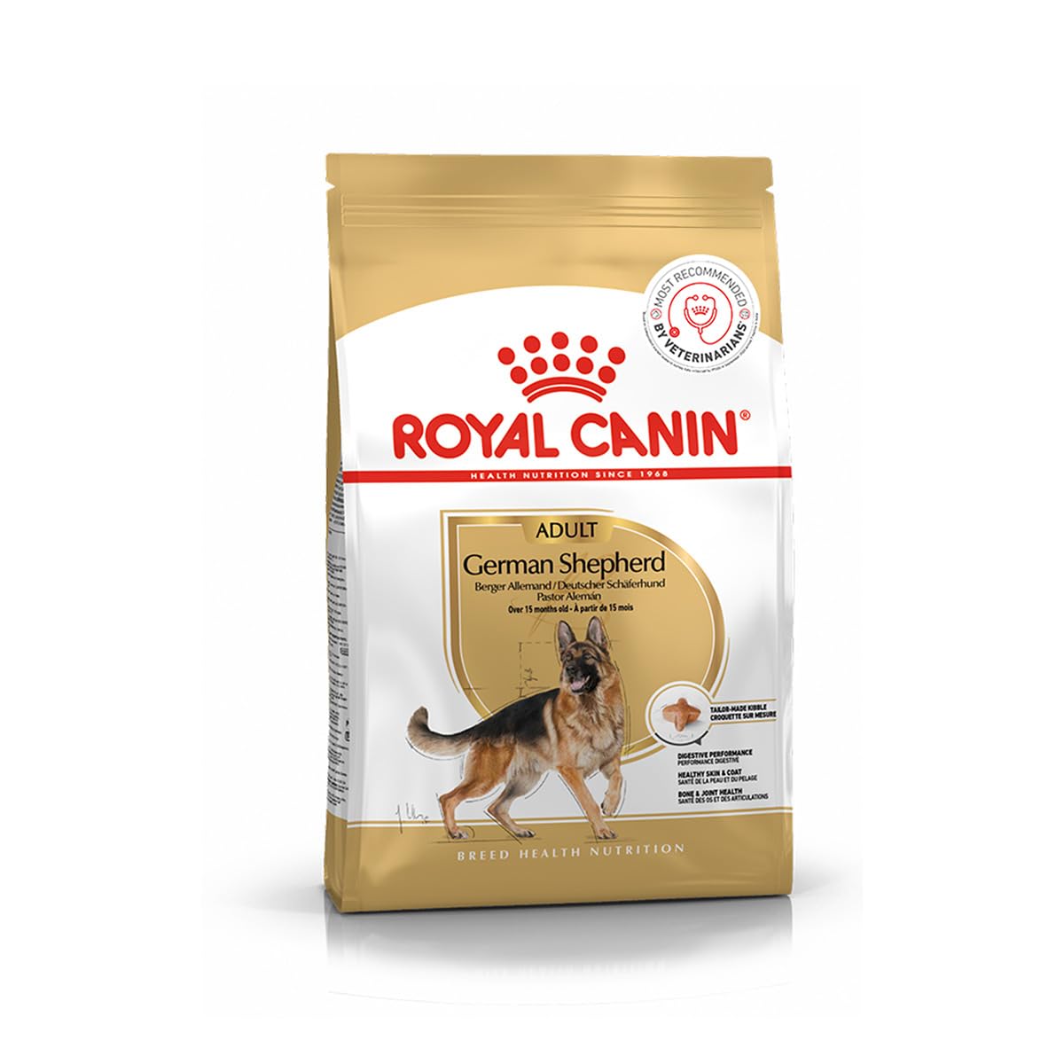 German Shepherd Adult Dog Food, 11 Kg, Dry Food, Supports Digestive Health, Healthy Skin & Coat, Promotes Bone and Joint Health